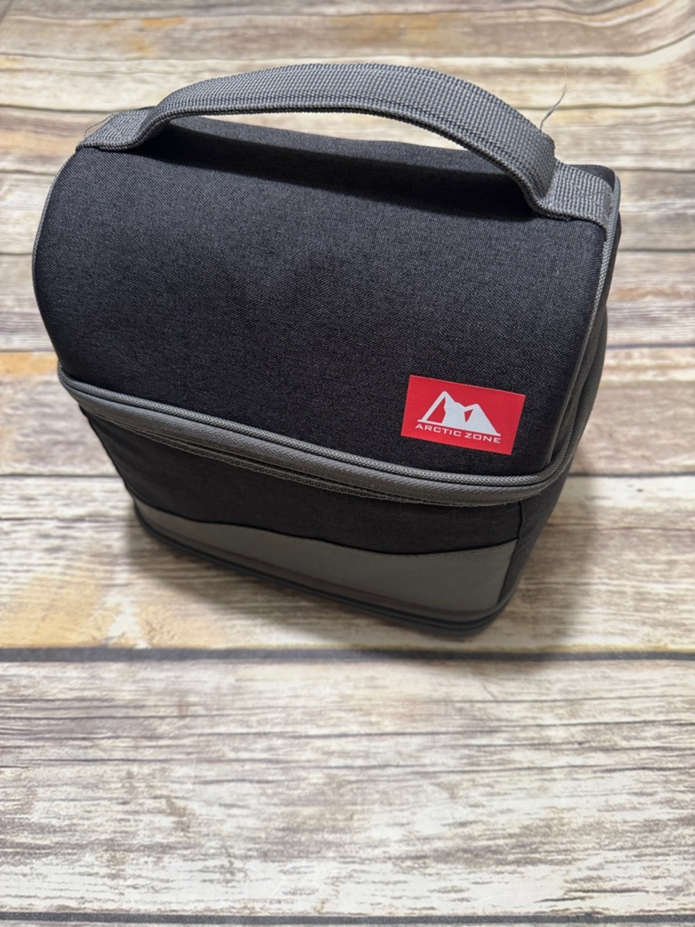 Arctic Zone Gray Insulated Lunch Bag